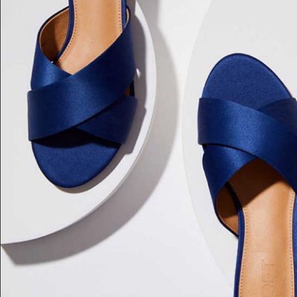 LOFT Shoes - ✨ NWT Loft Navy Sandals